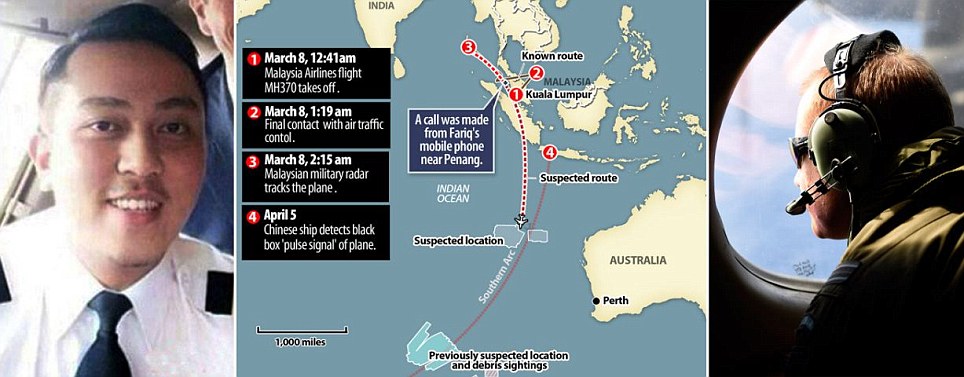 Telepon Kopilot MH370 Terlacak di Ketinggian 7 Ribu Kaki? 